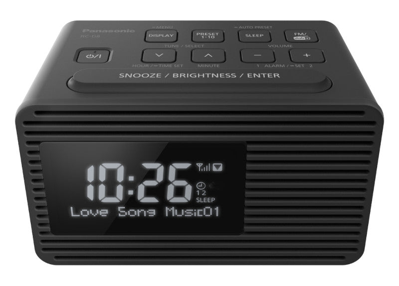 Panasonic DAB+ / FM Clock Radio (RC-D8)