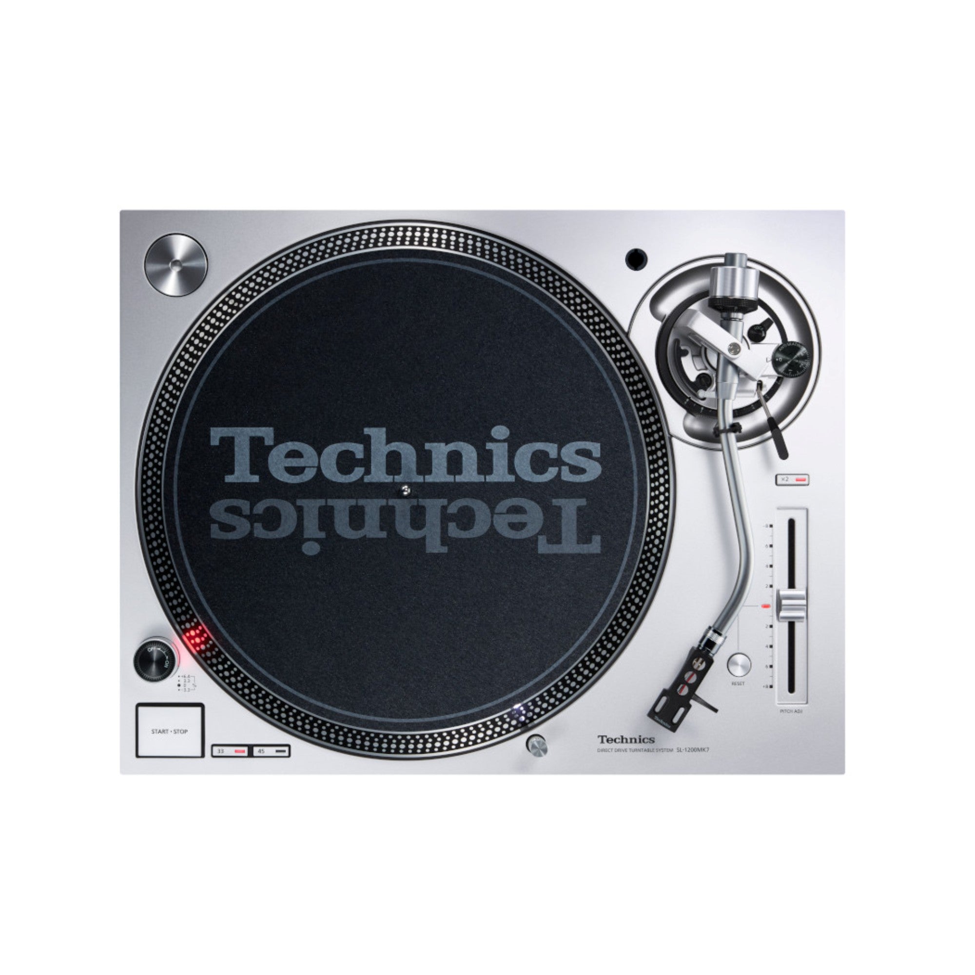 Technics Professional Direct Drive DJ Turntable - Silver (SL-1200MK7)