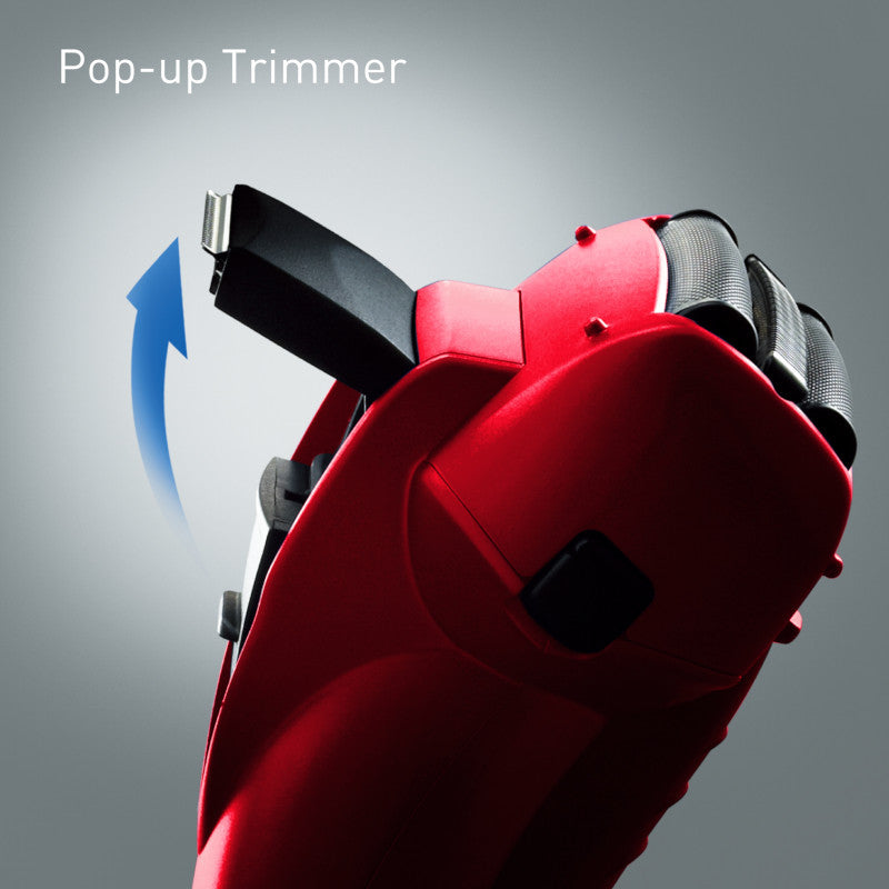 Panasonic 3-Blade Wet and Dry Rechargeable Shaver - Red (ES-SL41-R541)