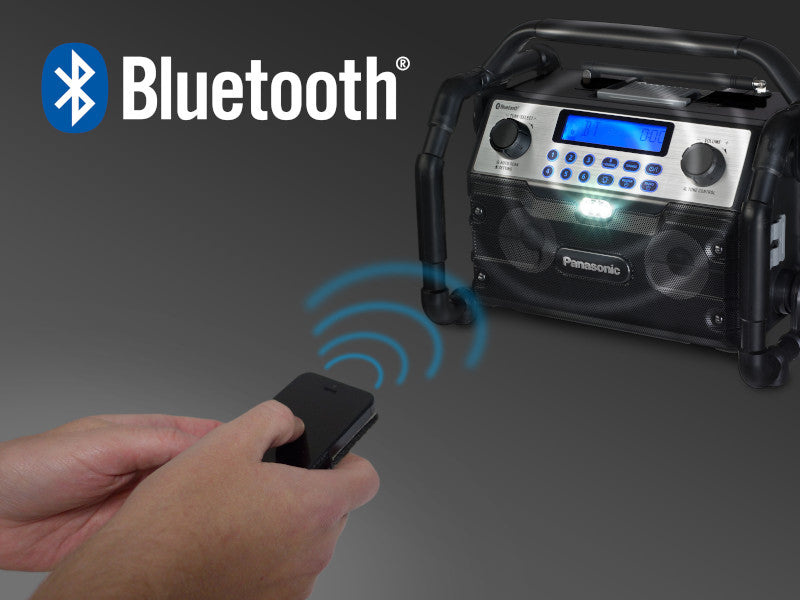 Panasonic Dual Voltage Jobsite Radio - Skin (EY37A2B)