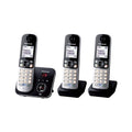 Panasonic Digital Cordless Answering System with 3 Handsets (KX-TG6823ALB)