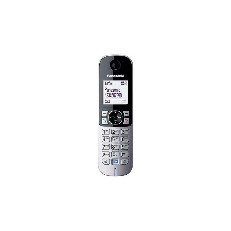 Panasonic Cordless Phone - Equalizer and Noise Reduction, Works in Blackout (KX-TG6821ALB)