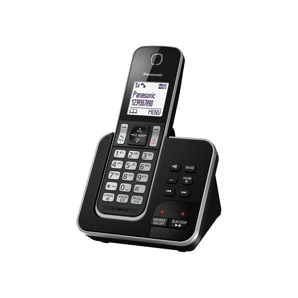 Panasonic Digital Cordless Phone and Answering System (KX-TGD320ALB)