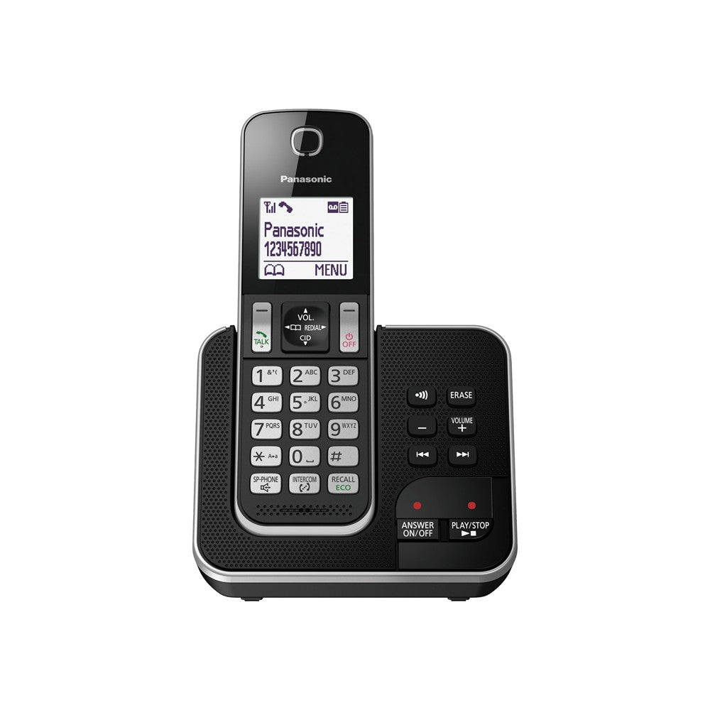 Panasonic Digital Cordless Phone and Answering System (KX-TGD320ALB)