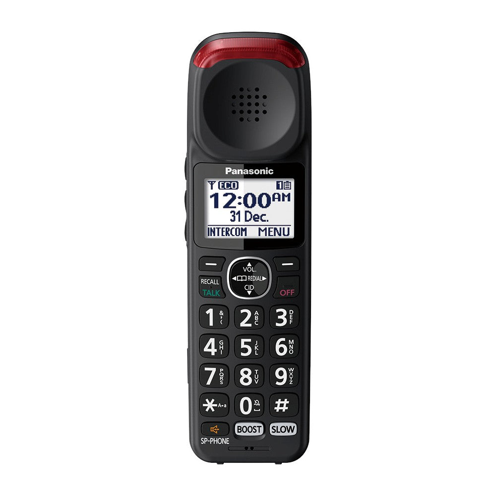 Panasonic Amplified Cordless Telephone with Digital Answering Machine (KX-TGM422AZB)
