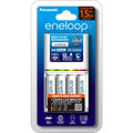 Panasonic Eneloop Quick Charger With 4AA Batteries (K-KJ55MCC4TA)