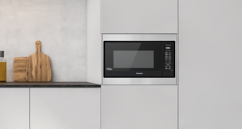 Panasonic 44L 1100W Black Cyclonic Inverter Microwave (NN-ST75LB)