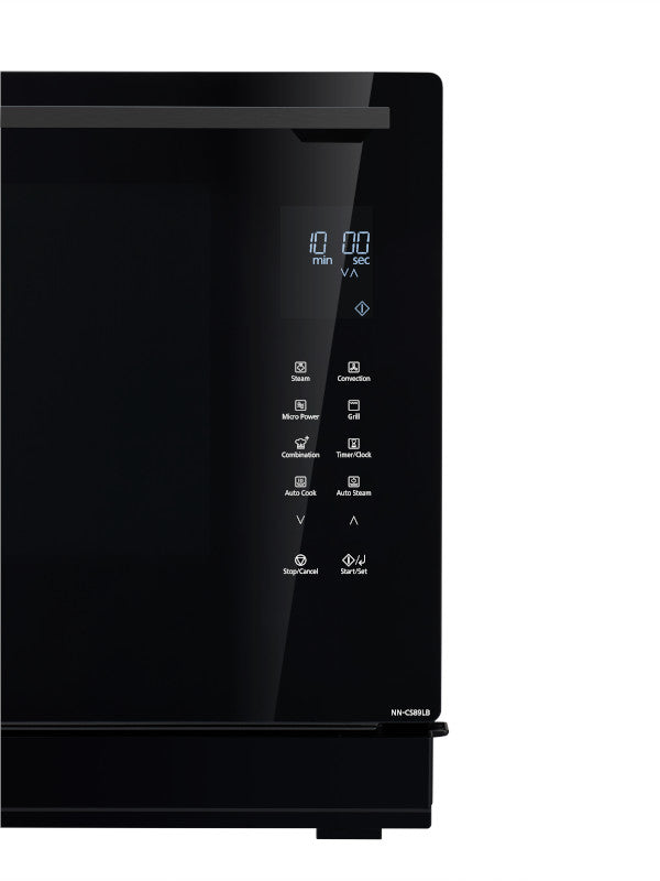 Panasonic 31L 1000W Inverter Flatbed Steam, Bake, Grill and Microwave Oven (NN-CS89L)