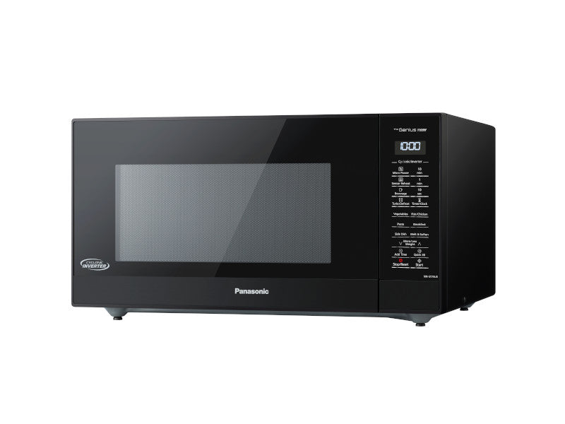 Panasonic 44L 1100W Black Cyclonic Inverter Microwave (NN-ST75LB)