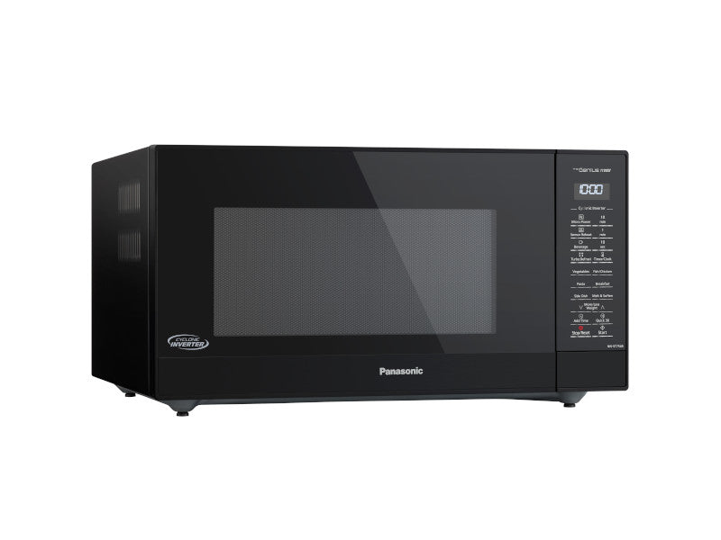 Panasonic 44L 1100W Black Cyclonic Inverter Microwave (NN-ST75LB)