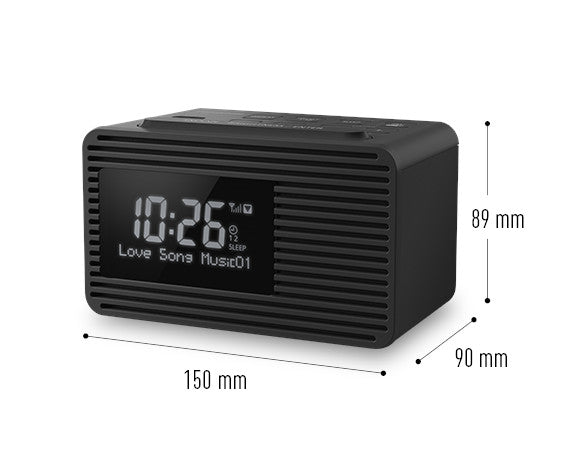 Panasonic DAB+ / FM Clock Radio (RC-D8)