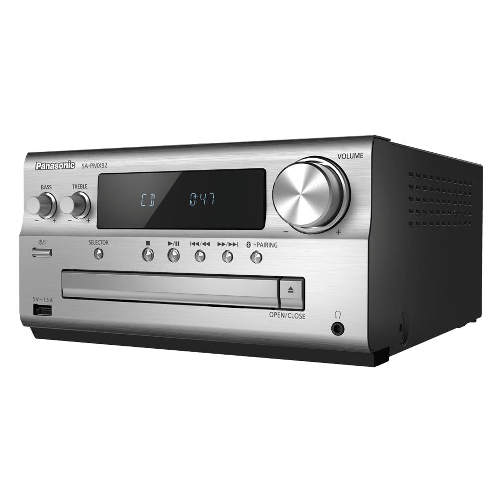 Panasonic High-Resolution Bluetooth DAB+ Radio CD Micro Hi-Fi (SC-PMX92)
