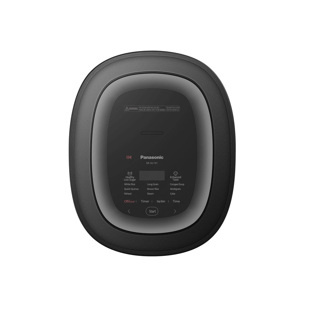 Panasonic 8-Cup Induction Heating Rice Cooker - Black (SR-HL151KST)