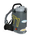Ghibli T1 V3 Backpack Vacuum Cleaner 1450W Hepa Made in Italy - (Charcoal with Grey Lid)