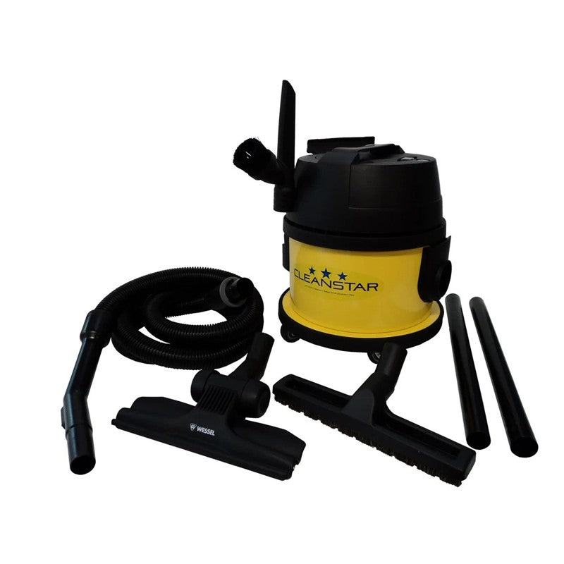 Cleanstar Butler 1200 Watt Dry Commercial Vacuum Cleaner - Yellow (VBUT-H14-Y)